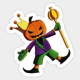 THE PUMPKIN KING Sticker